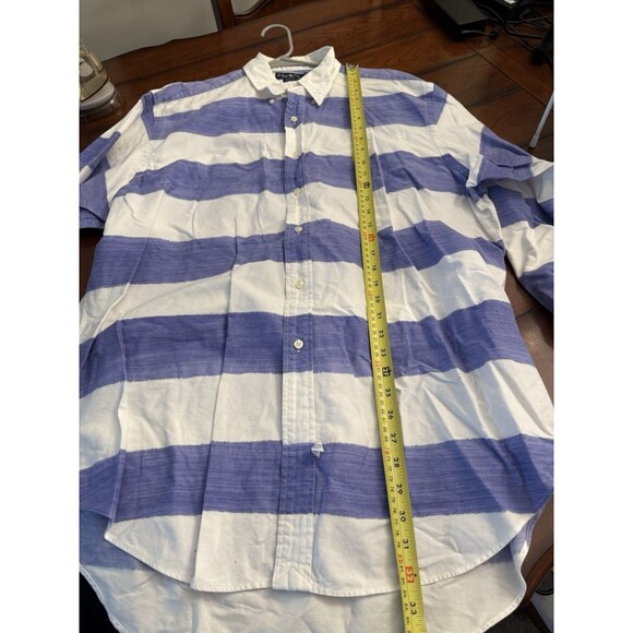 Ralph Lauren Large Striped Button Down - Picture 7 of 9